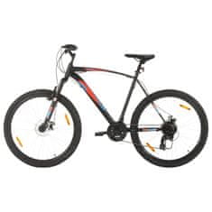 Vidaxl Gorsko kolo z 21 prestavami 29" kolo 53 cm okvir črno