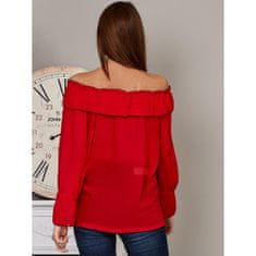 ITALY MODA Ženska bluza SPANGA rdeča MI-BZ-17322.17_256435 S
