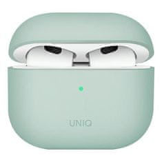 UNIQ etui Lino AirPods 3 gen. Silikonska duša/mint zelena