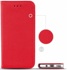 Havana ovitek za Samsung Galaxy A13 5G A136, preklopni, rdeč