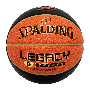 Spalding TF-1000 Legacy FIBA košarkarska žoga, velikost 7, oranžno-črna