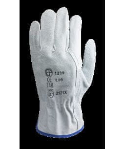 COVERGUARD 1240 usnjene zaščitne rokavice , bele XL