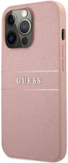 Guess ovitek za iPhone 13 Pro Max, roza (GUHCP13XPSASBPI)