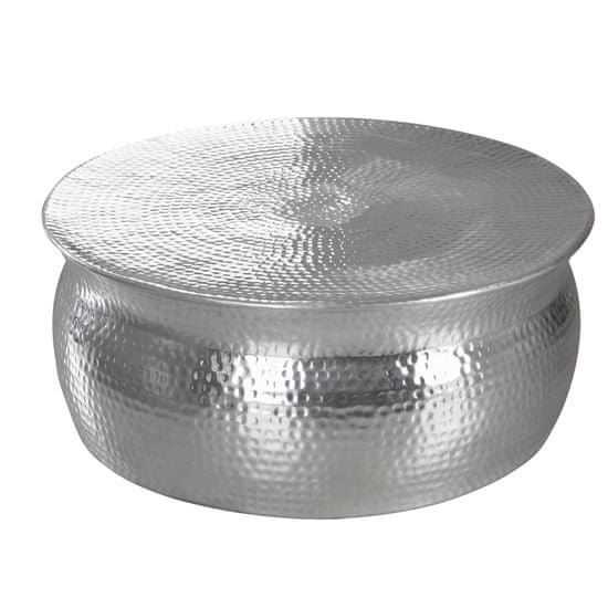 Bruxxi Kavna mizica Guza, 75 cm, srebrna