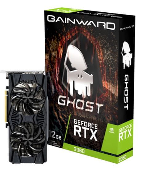 Gainward GeForce RTX 2060 Ghost grafična kartica, 12 GB GDDR6 (2973)