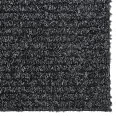 Vidaxl Tepih tekač 100x300 cm antraciten