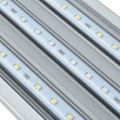 Greatstore LED Svetilka za Akvarij 100 - 110 cm Aluminij IP67