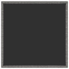 Vidaxl Vrtna miza siva 90x90x75 cm poli ratan