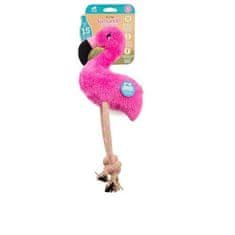 Beco Igrače za pse Dual material - Flamingo Fernando-M