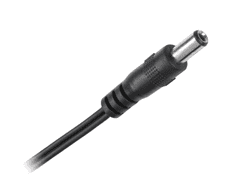 Cabletech DC vtikač 2,1/5,5mm z kablom 1,5m