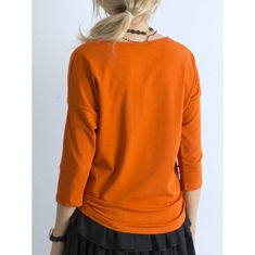 BASIC FEEL GOOD Ženska bluza APRIL temno oranžna RV-BZ-4661.43P_307803 XS