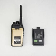 PNI PMR R15 profesionalna prenosna radijska postaja 0,5 W, ASQ, TOT, monitor, programabilna, baterija 1200 mAh