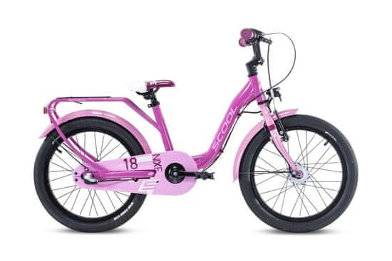 S'COOL Otroško kolo niXe 18 roza / bledo roza (od 115 cm)