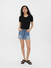 Vero Moda Ženske kratke hlače VMBRENDA Regular Fit 10265270 Light Blue Denim (Velikost S)