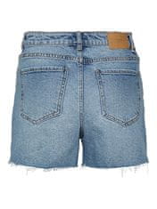 Vero Moda Ženske kratke hlače VMBRENDA Regular Fit 10265270 Light Blue Denim (Velikost S)