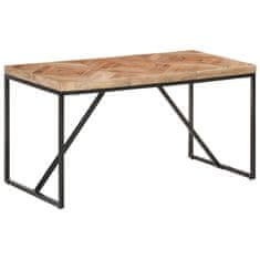 Greatstore Jedilna miza 140x70x76 cm trden akacijev in mangov les