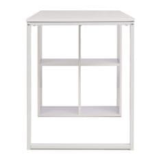 Vidaxl Pisalna miza 120x60x75 cm bela