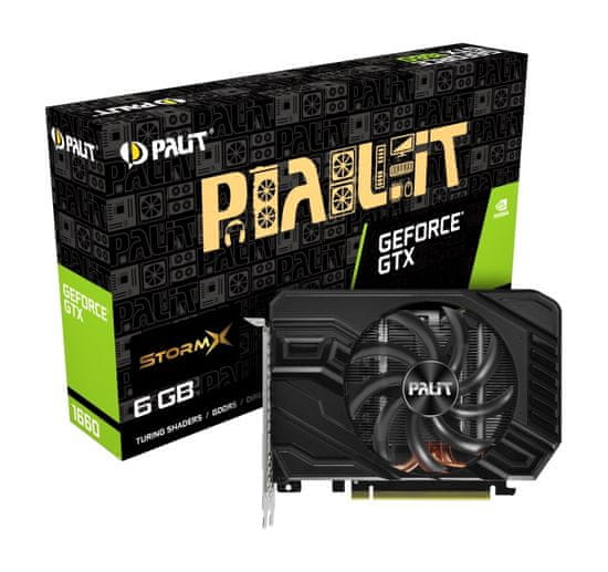 PALiT GeForce GTX 1660 StormX grafična kartica, 6 GB GDDR5 (NE51660018J9-165F)