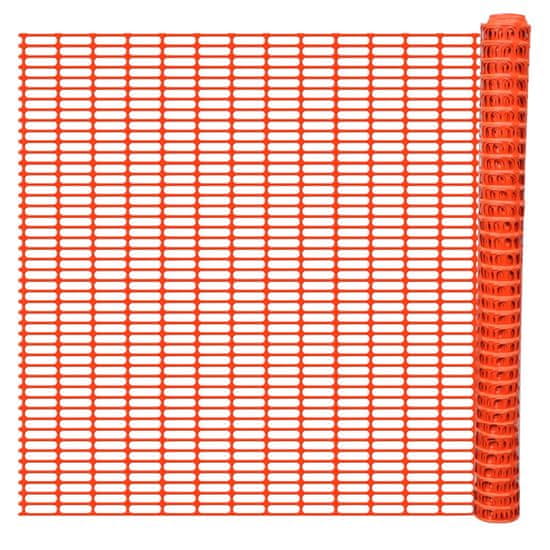 Vidaxl Vrtna ograja 50 m oranžna