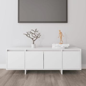 Vidaxl vidaXL TV omarica bela 120x30x40,5 cm material na osnovi lesa