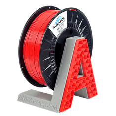 Aurapol PET-G Filament rdeč 1 kg 1,75 mm
