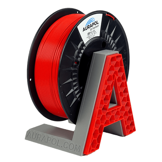 Aurapol PLA 3D Filament Red "L-EGO" 1 kg 1,75 mm
