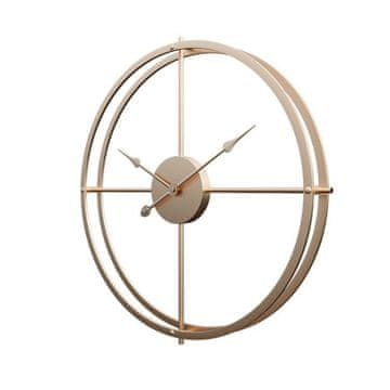 Dizajnerska stenska ura LUX Gold 40cm