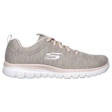 Skechers Čevlji bež Graceful Twisted Fortune