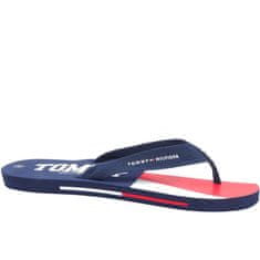 Tommy Hilfiger Japanke čevlji za v vodo modra 36 EU Varsity Print