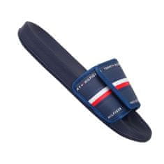 Tommy Hilfiger Japanke čevlji za v vodo mornarsko modra 37 EU Maxi Velcro Pool Slide