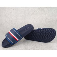Tommy Hilfiger Japanke čevlji za v vodo mornarsko modra 36 EU Maxi Velcro Pool Slide