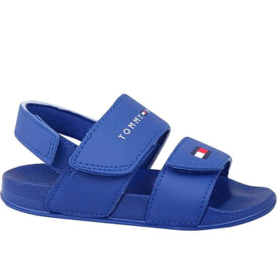 Tommy Hilfiger Sandali čevlji za v vodo modra Velcro