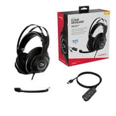 HyperX HP Cloud Revolver 7.1 slušalke, črne (4P5K5AA)