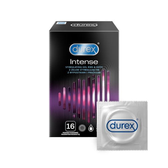 Durex Intense Orgasmic kondomi, 16 kos