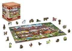 Wooden city Lesena sestavljanka Hiša za poletje 2 v 1, 505 kosov ECO