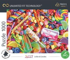 Trefl UFT Color Splash Puzzle: Lizike in sladkarije 1000 kosov