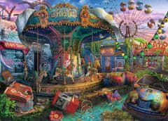 Ravensburger Puzzle Zapuščeni kraji: Mračni karneval 1000 kosov