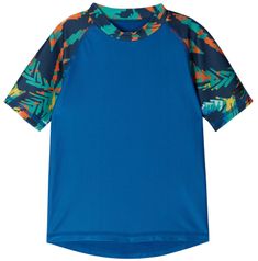 Reima otroška kopalna majica z UV filtrom 50+ Pulikoi, temno modra, 80 (516566-6982)