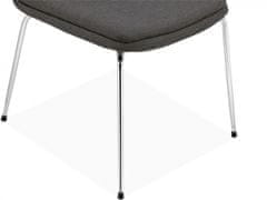 Danish Style Jedilni stol Hiena (SET 2 kosa), antracit