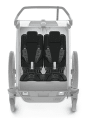 Thule Chariot Padding 2 podloga za voziček, črna