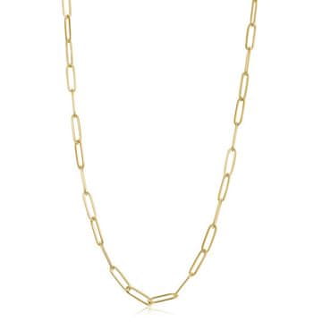 S'Agapõ Moderna pozlačena ogrlica za obeske Chunky SHK02