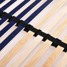 Vidaxl Letveno dno za posteljo 42 letvic 7 con 140x200 cm