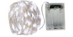 Zaparevrov Večžični trak mikro LED na baterije (53 cm), 36 LED, topla bela