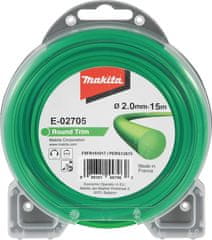 Makita E-02705 najlonska nitka okrogla zelena 2,0 mm/15 m