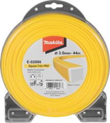 Makita E-02886 najlonska nitka kvadrat rumena dvojna 3,0 mm/44 m