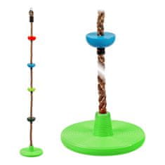 Dvěděti 2Kids Toys Otroška plezalna vrv z barvnimi diski