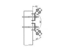 Iskra  LTE antena P-58 MIMO UNICOM