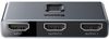 BASEUS CAHUB-BC0G Matrix HDMI razdelilnik 2v1 / 1v2, siv