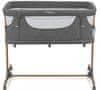 MoMi Posteljica SMART BED 4v1, siva