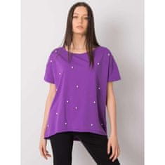 FANCY Ženska bluza ETTA temno vijolična FA-BZ-7059.33P_366867 Univerzalni
